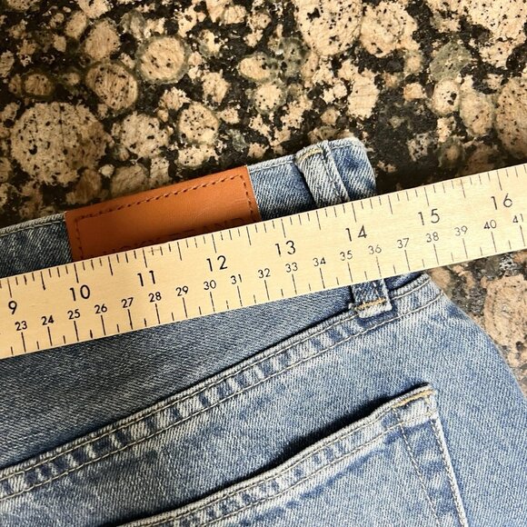 Lucky Brand Blue Jeans Womens Size 4/27 Ankle Drew Mom High Rise Raw Hem - Picture 3 of 7